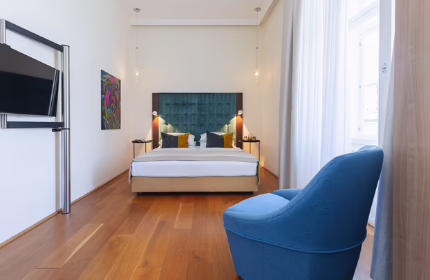Schlafzimmer der Prestige Suite