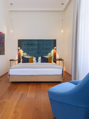 Schlafzimmer der Prestige Suite