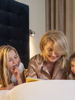 Gemeinsame Zeit mit der Familie im Hotel